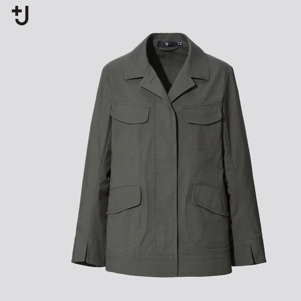 Uniqlo +J Cotton/Linen Safari Jacket